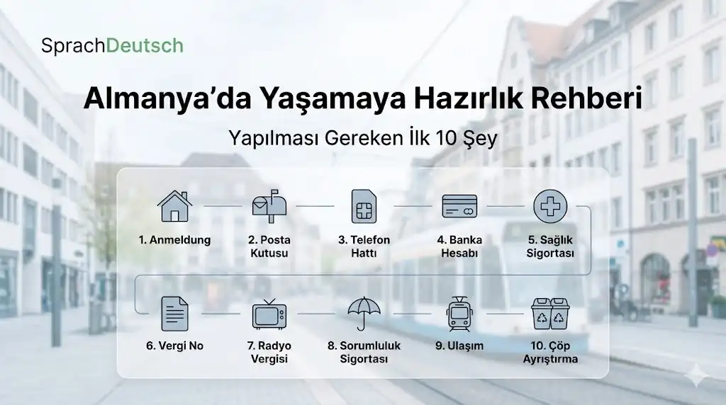 Almanya’ya Taşınma Rehberi: İlk 10 Kritik Adım